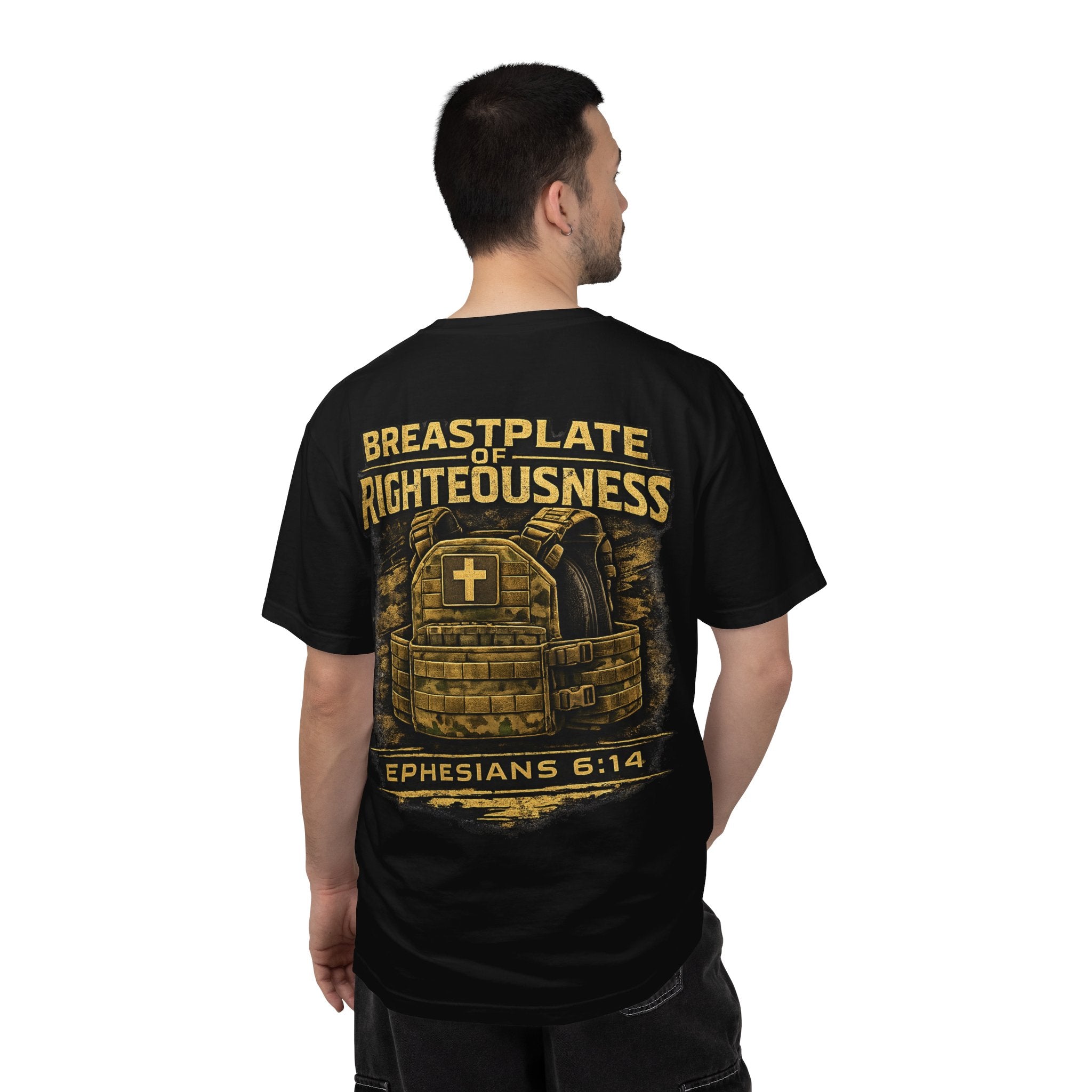 Breastplate of Righteousness T-Shirt — Ephesians 6:14 Christian Armor Tee