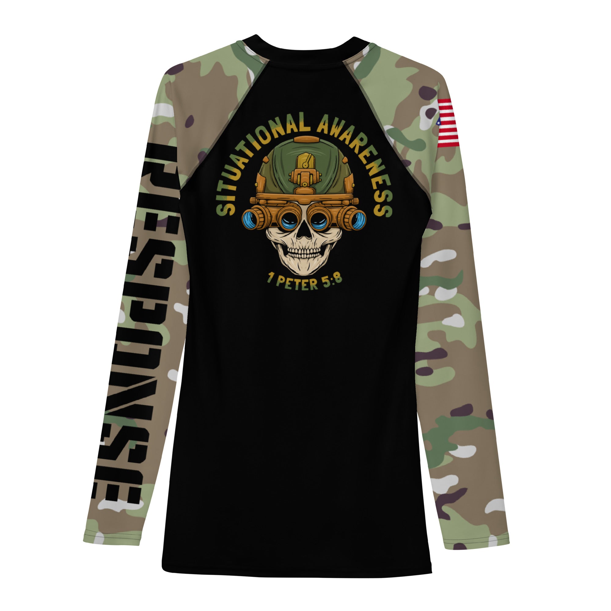 Awareness Multicam Rash Guard