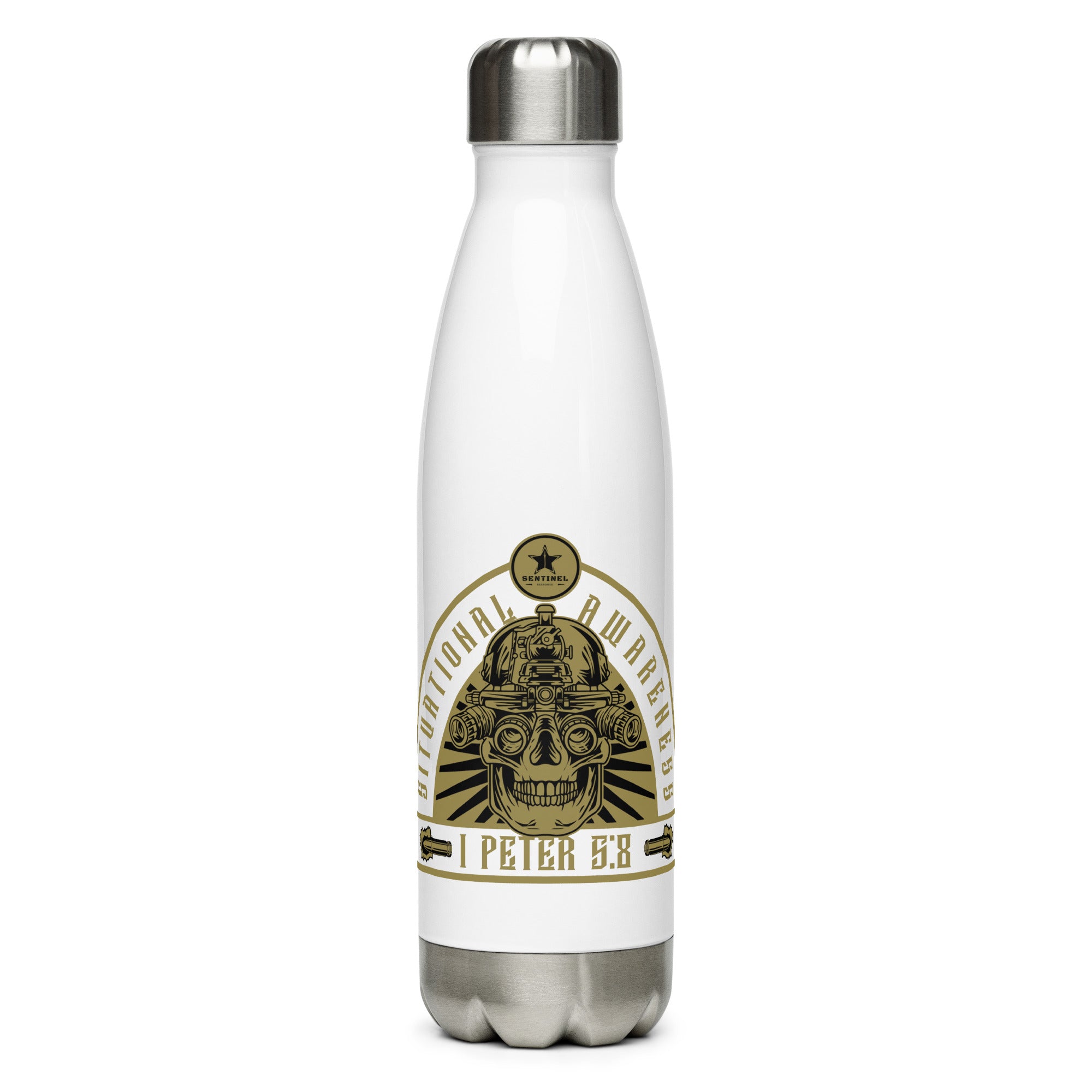 Awareness Stainless Steel Water Bottle