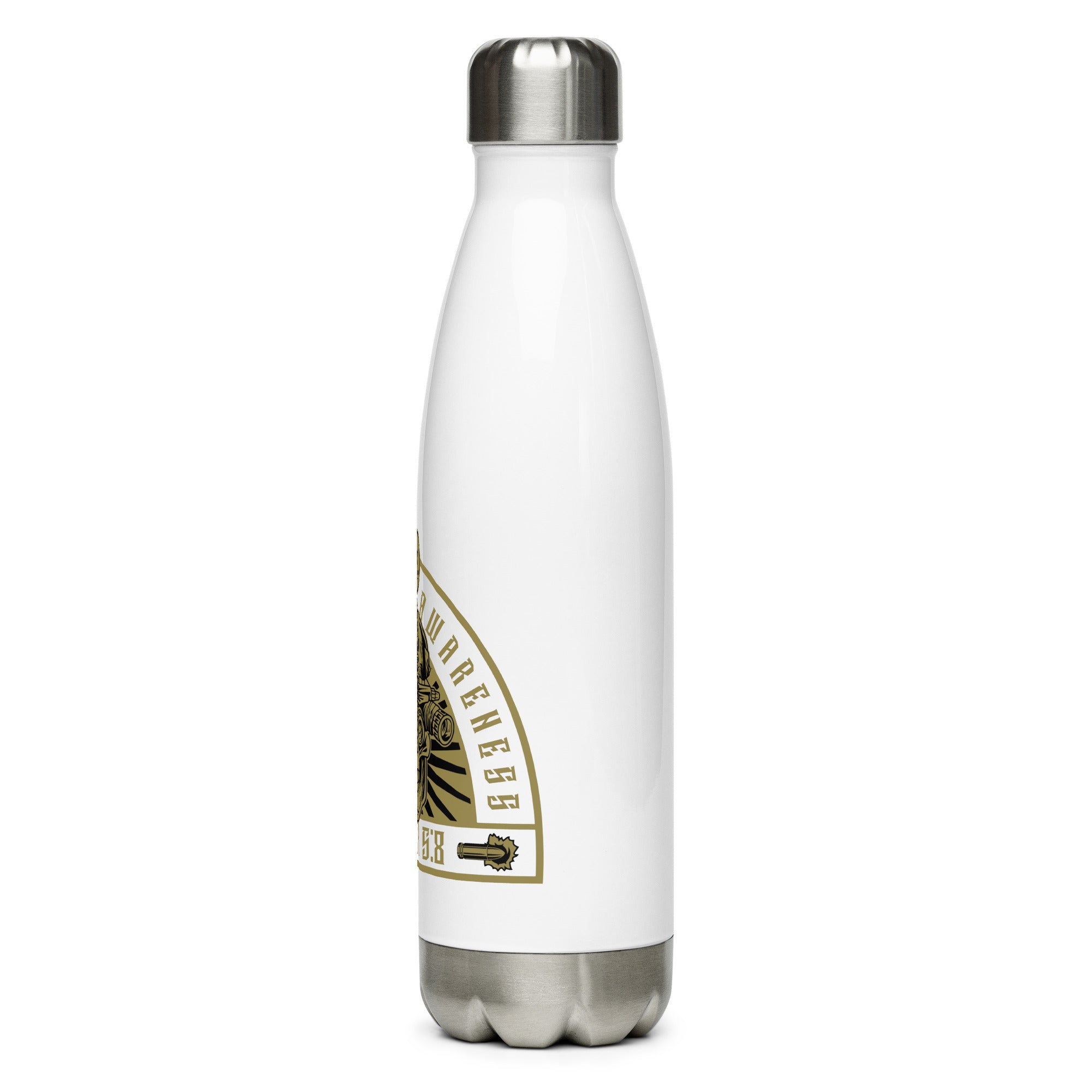 Awareness Stainless Steel Water Bottle